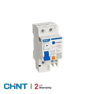 25A Residual Current Breaker with Over-Current (RCBO) 1P+N
