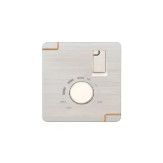 Fan Speed Regulator with Switch (Walton Gang Switch - WFLFR2)