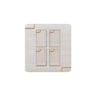 4 Gang 1 Way Switch (Walton Gang Switch)