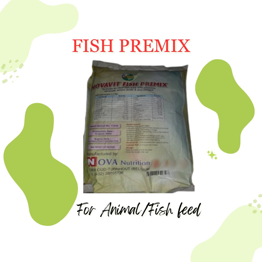 Fish Premix (ফিস প্রিমিক্স)/Ton