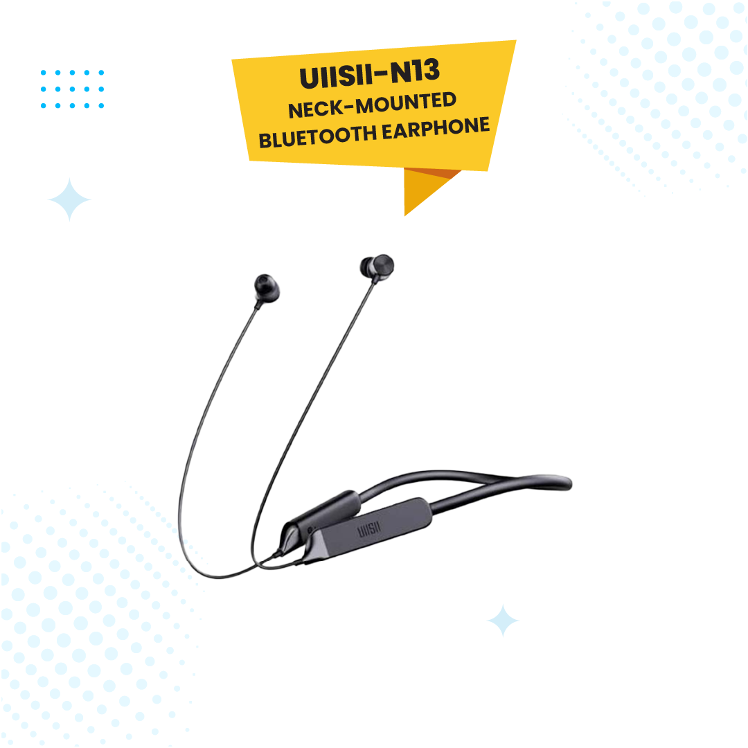 UIISII-N13 Neck-Mounted Earphone (ব্লুটুথ-নেকব্যান্ড)