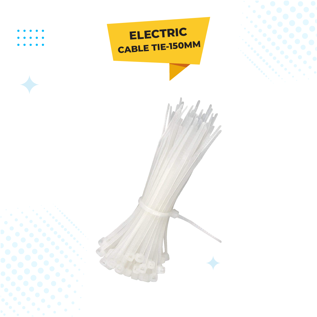 Electric Cable Tie 4*150mm (কেবল টাই)100 পিস্
