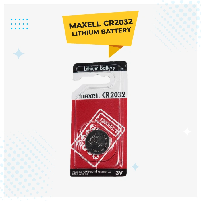 MAXELL CR2032 LITHIUM BATTERY