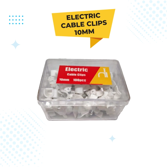Electric Cable clip 10 MM (ক্যাবল ক্লিপ)