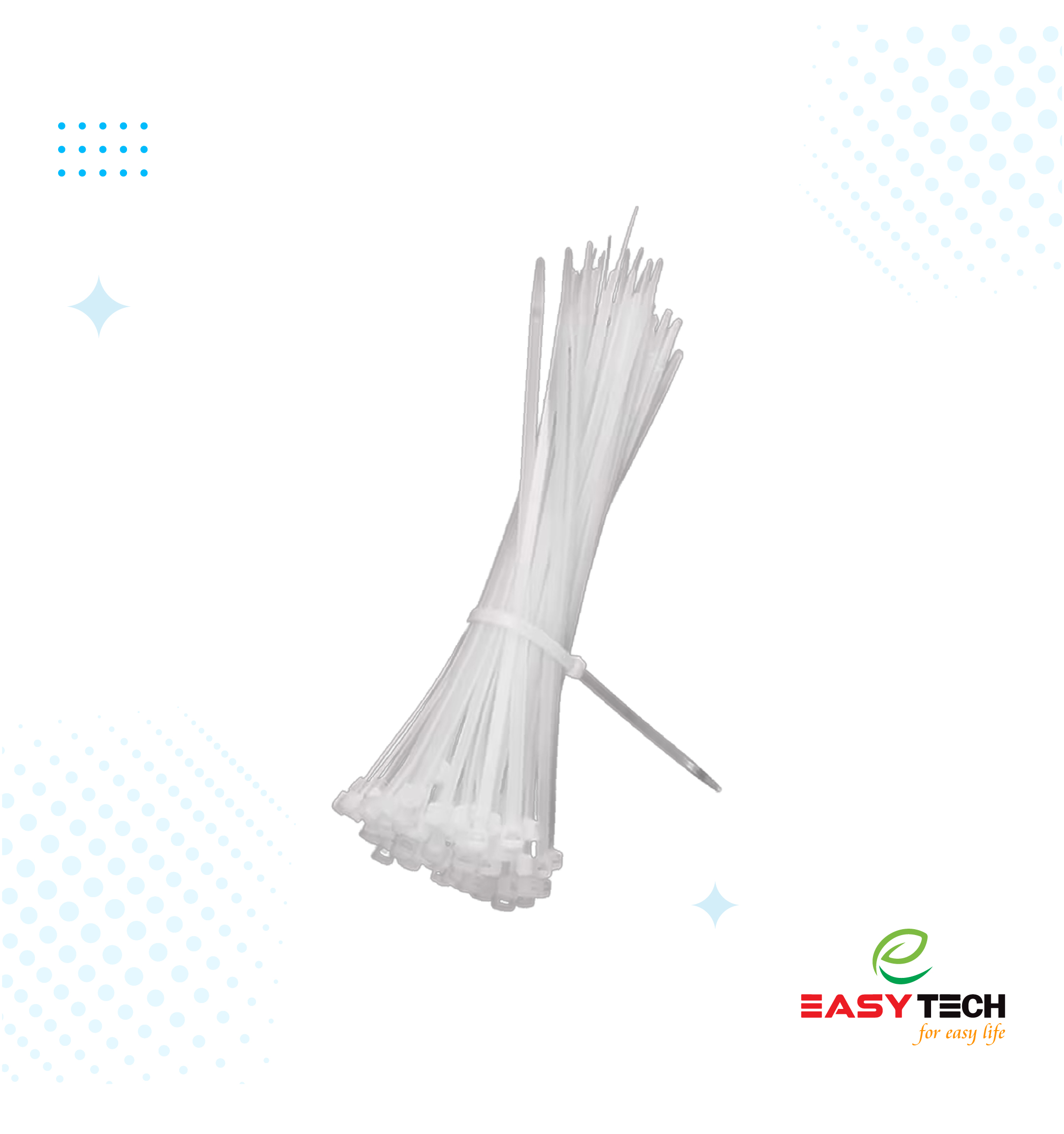 Electric Cable Tie 3*100mm (কেবল টাই)100 পিস্