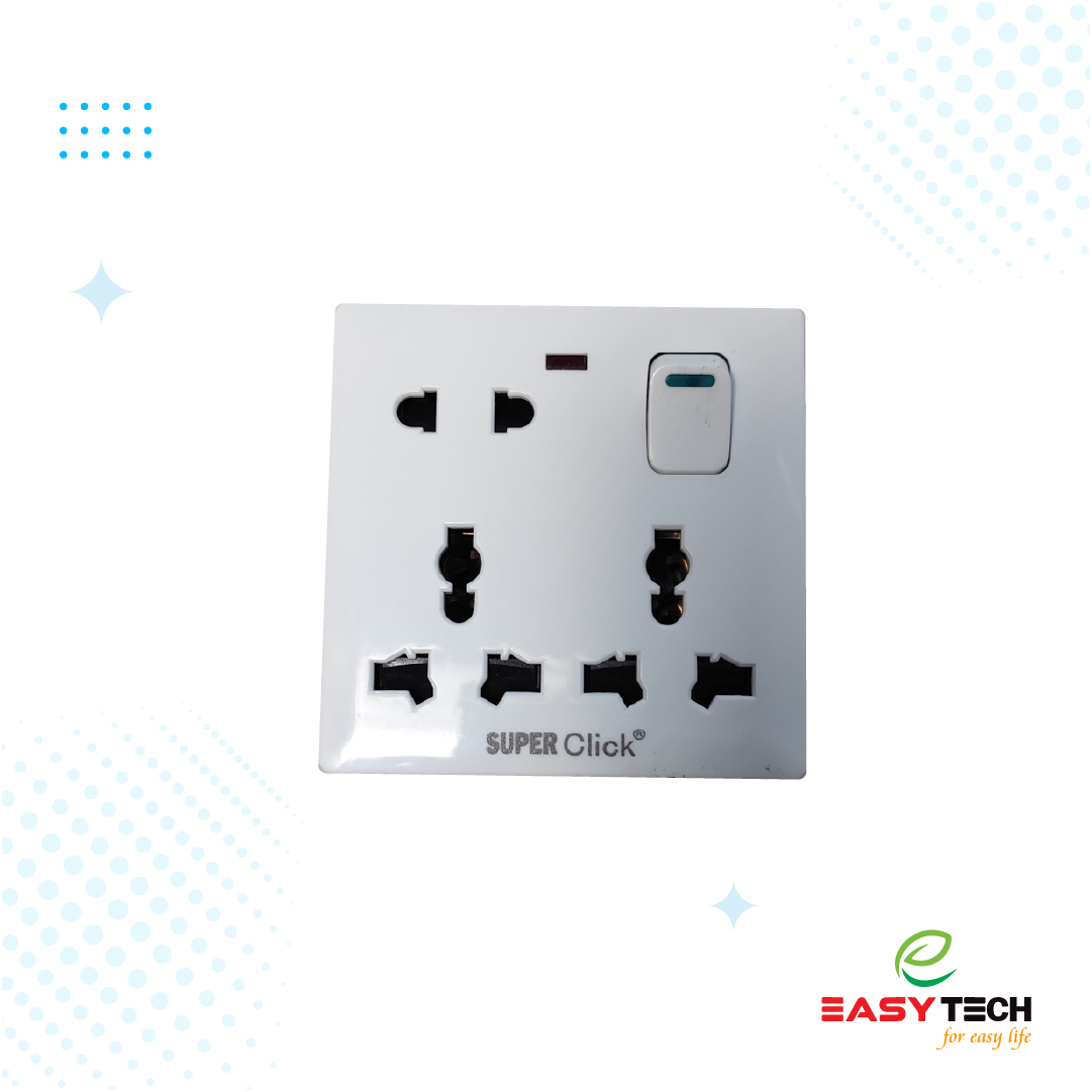 8 Pin Socket With Gang Box