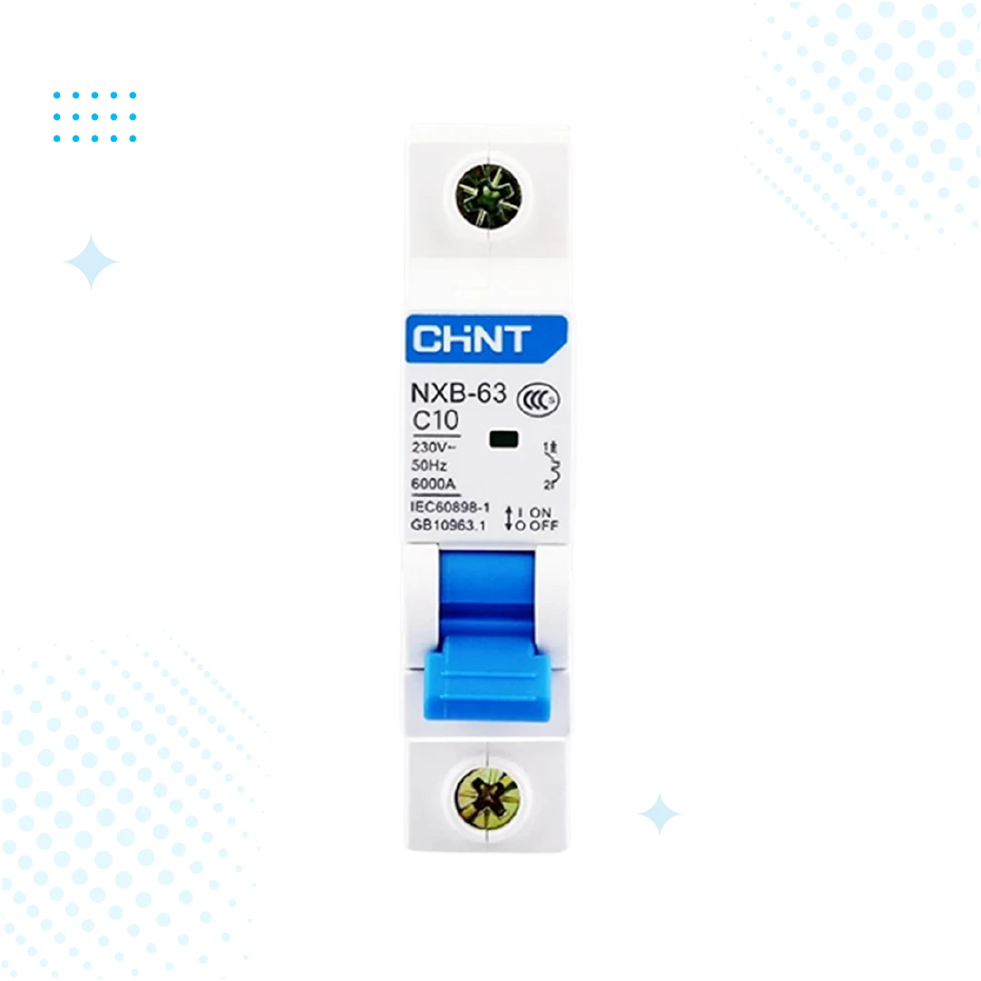 Chint NXB-10 Amp Miniature Circuit Breaker Single pole