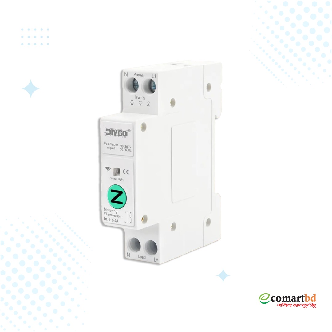 Smart Switch with Voltage and Current Protector-63A