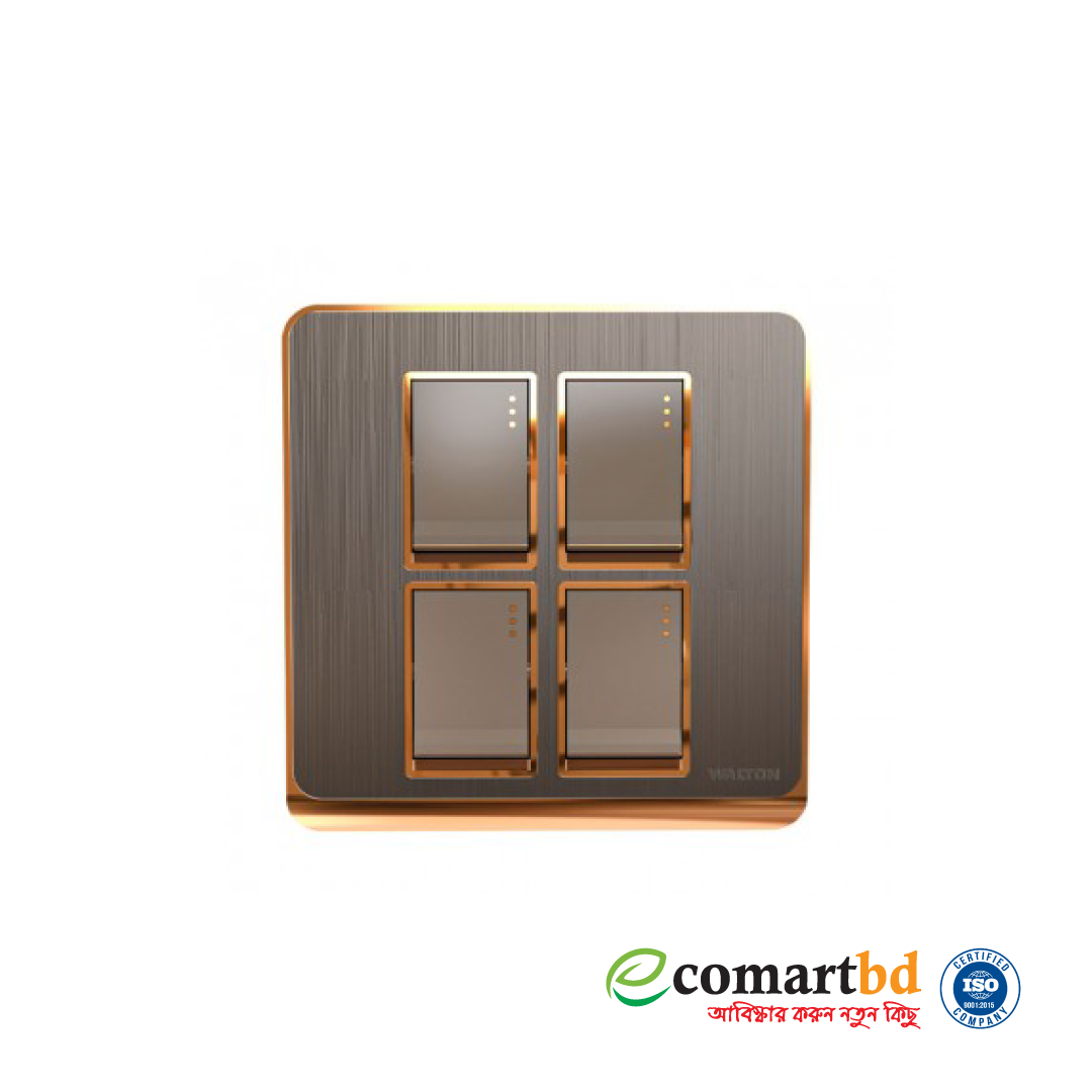 4 Gang Switch (Crown Series) Walton Gang Switch