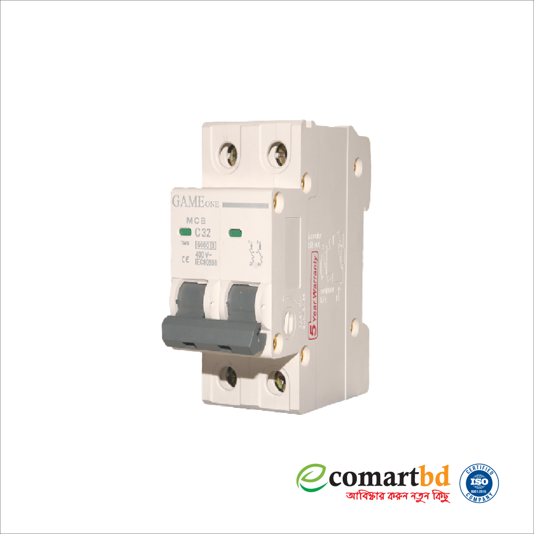 MCB Double Pole Circuit Breaker 32A