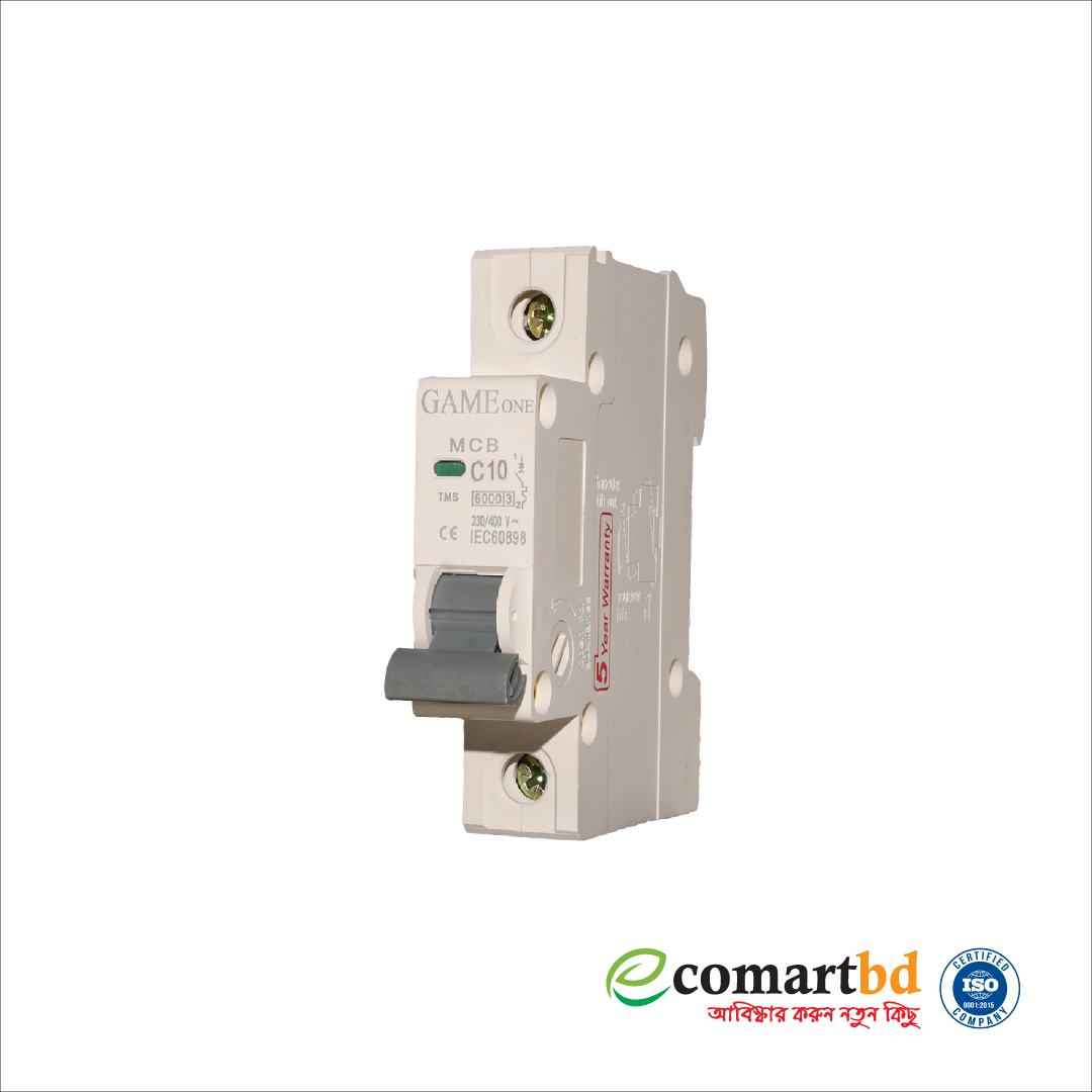 MCB Miniature Circuit Breaker Single Pole 10A