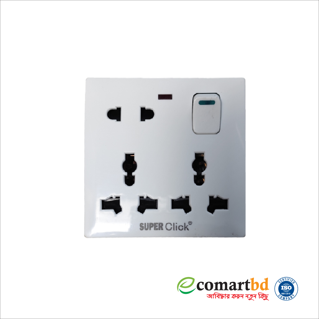 8 Pin Socket With Gang Box