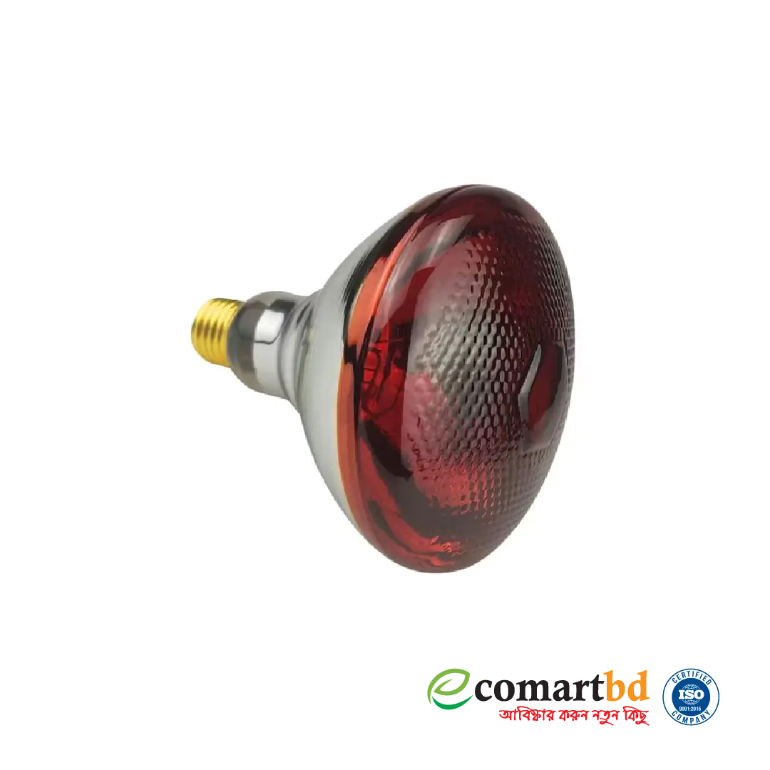 Infrared Heat Lamp Bulb 250W (RED) 8 PCS