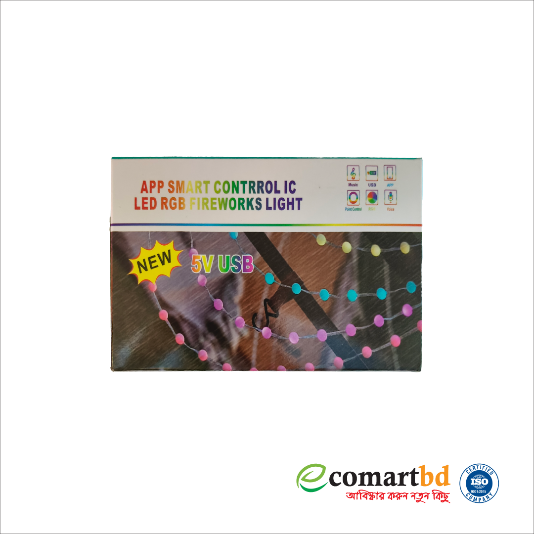 5M Multicolor RGB LED strip light kit with a remote control