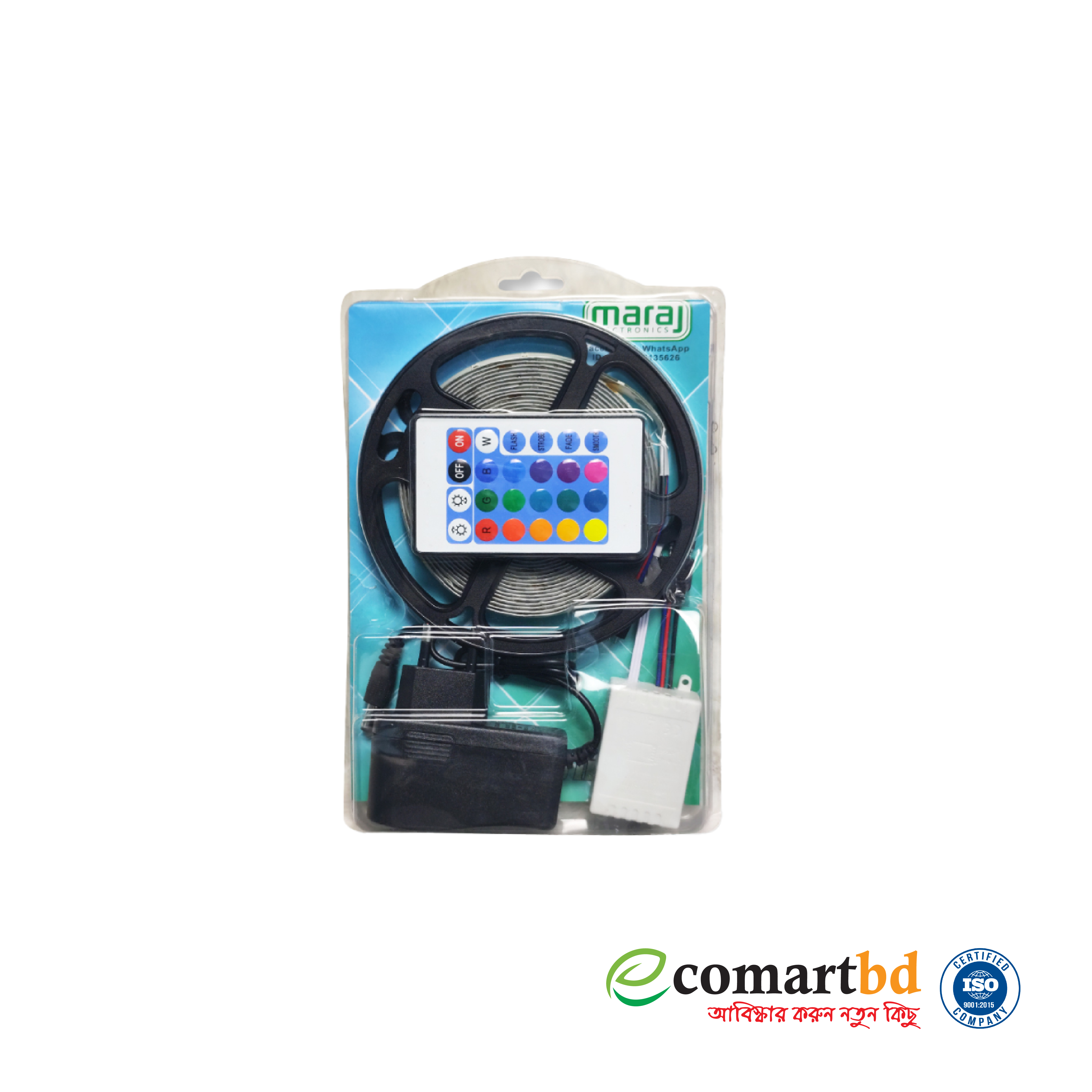 Smart LED Strip Light 12V RGB Remote Control Color Changing Widely Used Indoor Decorating