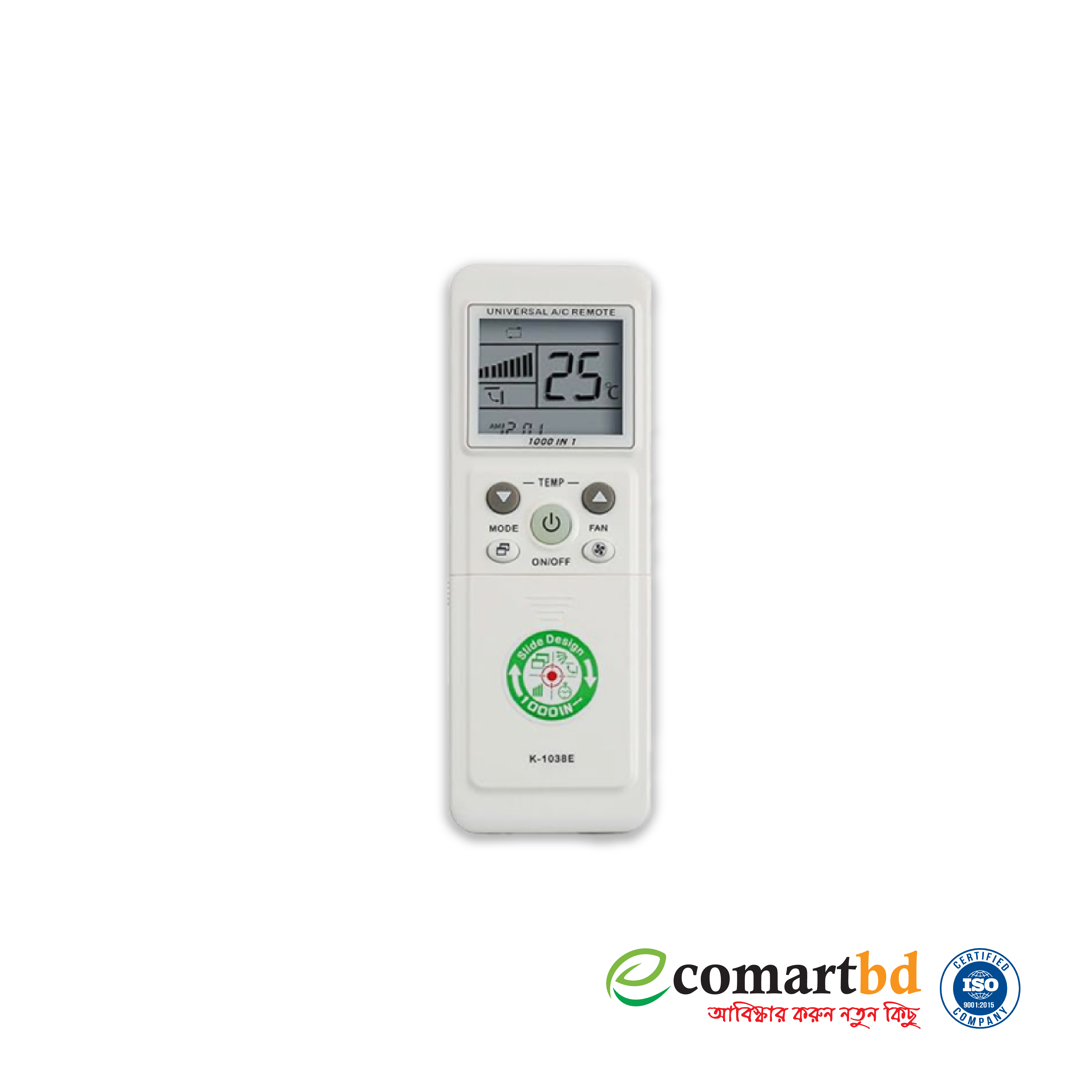 K-1038E UNIVERSAL A/C REMOTE