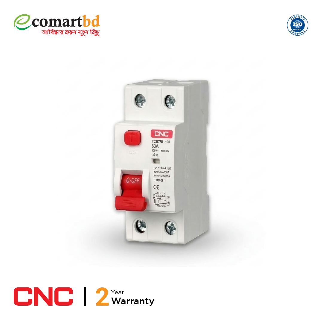63A RCCB- TYPE-AC (CNC)