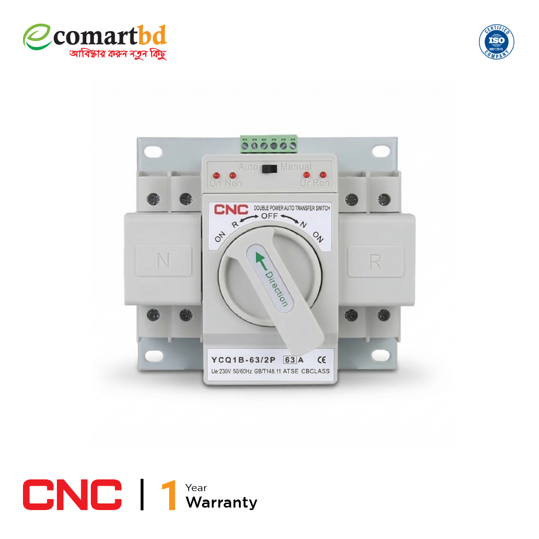 Automatic Transfer Switch (ATS)-63A 2P CNC