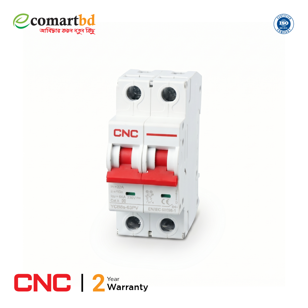 CNC DC Circuit Breaker MCB (ডিসি সার্কিট ব্রেকার)-32A