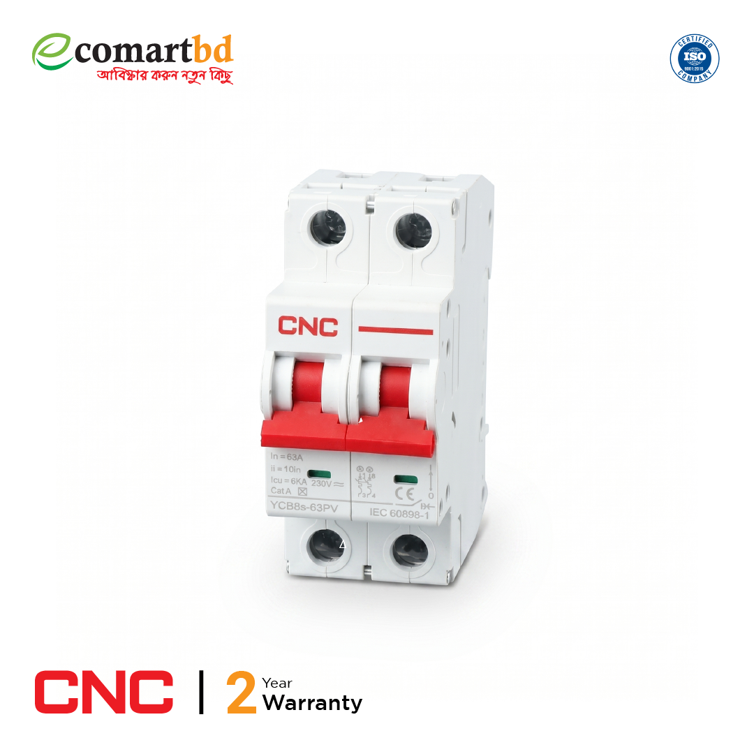 CNC DC Circuit Breaker MCB (ডিসি সার্কিট ব্রেকার)-63A