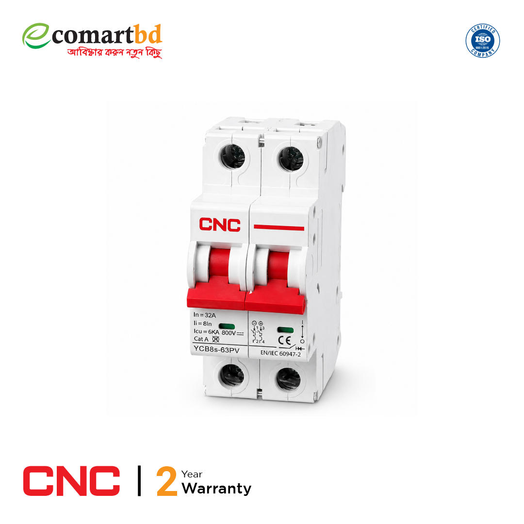 CNC DC Circuit Breaker MCB (ডিসি সার্কিট ব্রেকার)-32A