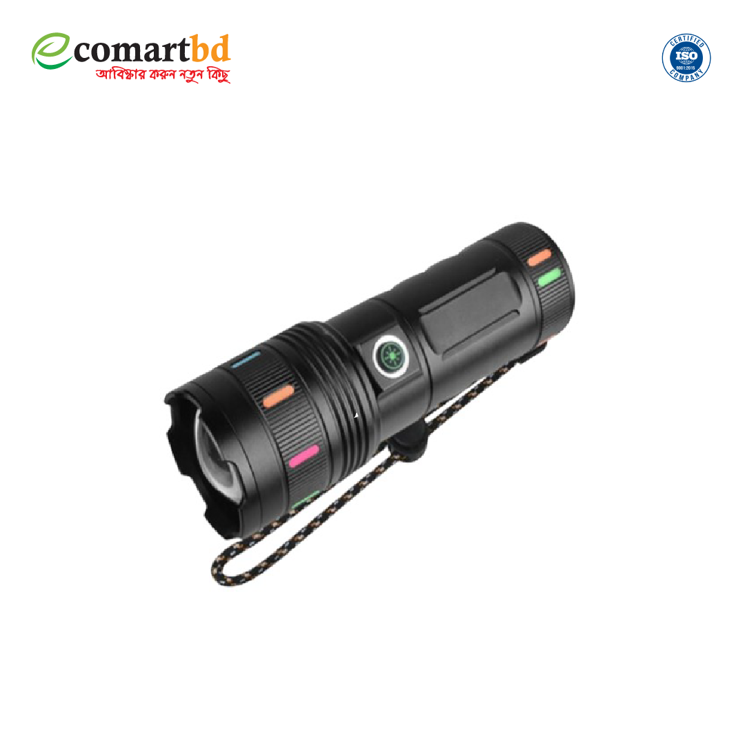 High-Power Rechargeable LED Flashlight/Torch