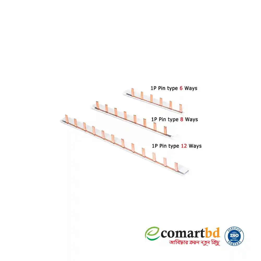 Copper Busbar Connector for Distribution Box PIN TYPE Single pole