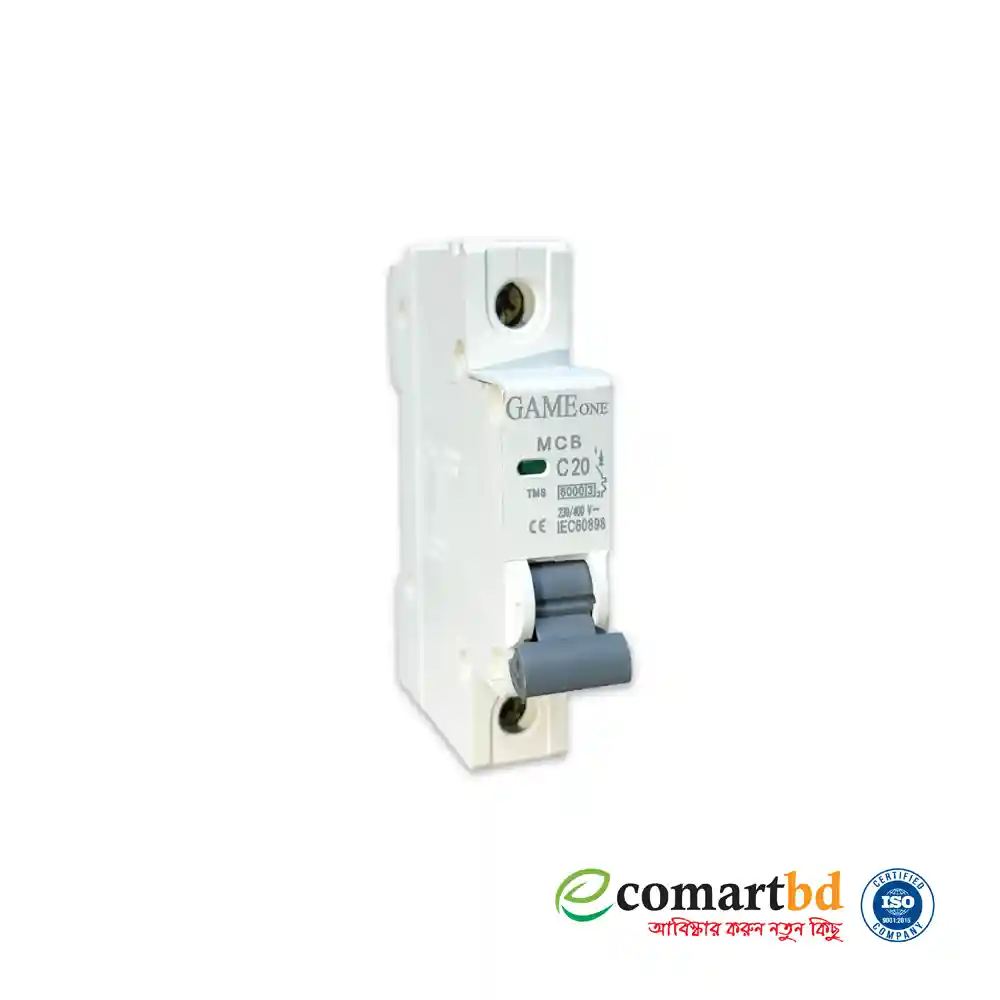 MCB Single Pole Circuit Breaker 20A