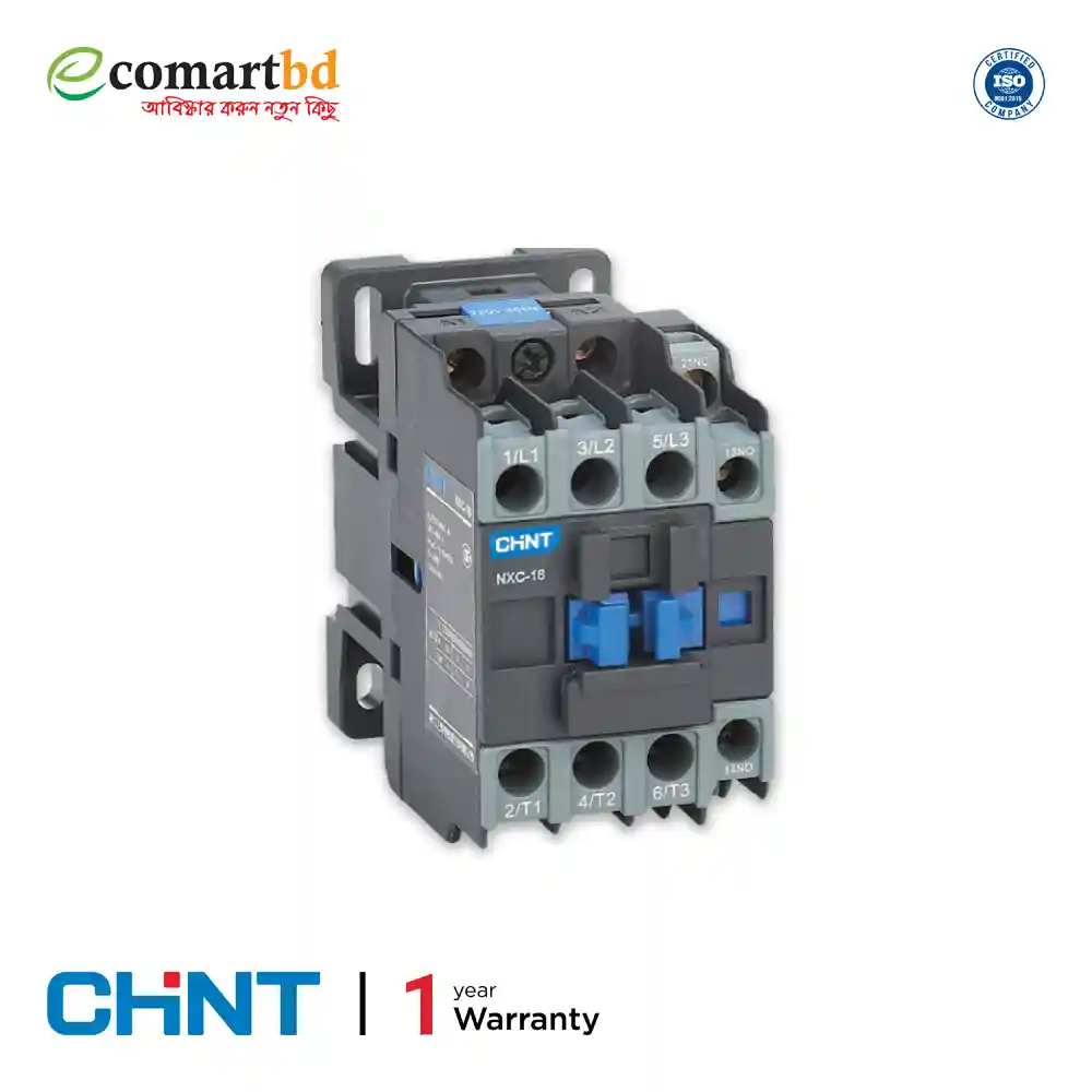 Chint NXC-18 Amp Magnetic Contactors Switch (ম্যাগনেটিক কনটাক্ট সুইচ)