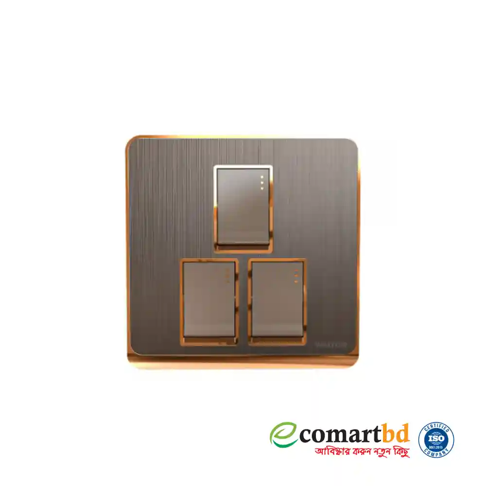 3 Gang Switch (Crown Series) Walton Gang Switch
