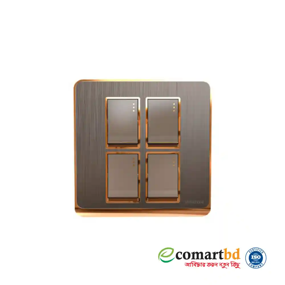 4 Gang Switch (Crown Series) Walton Gang Switch
