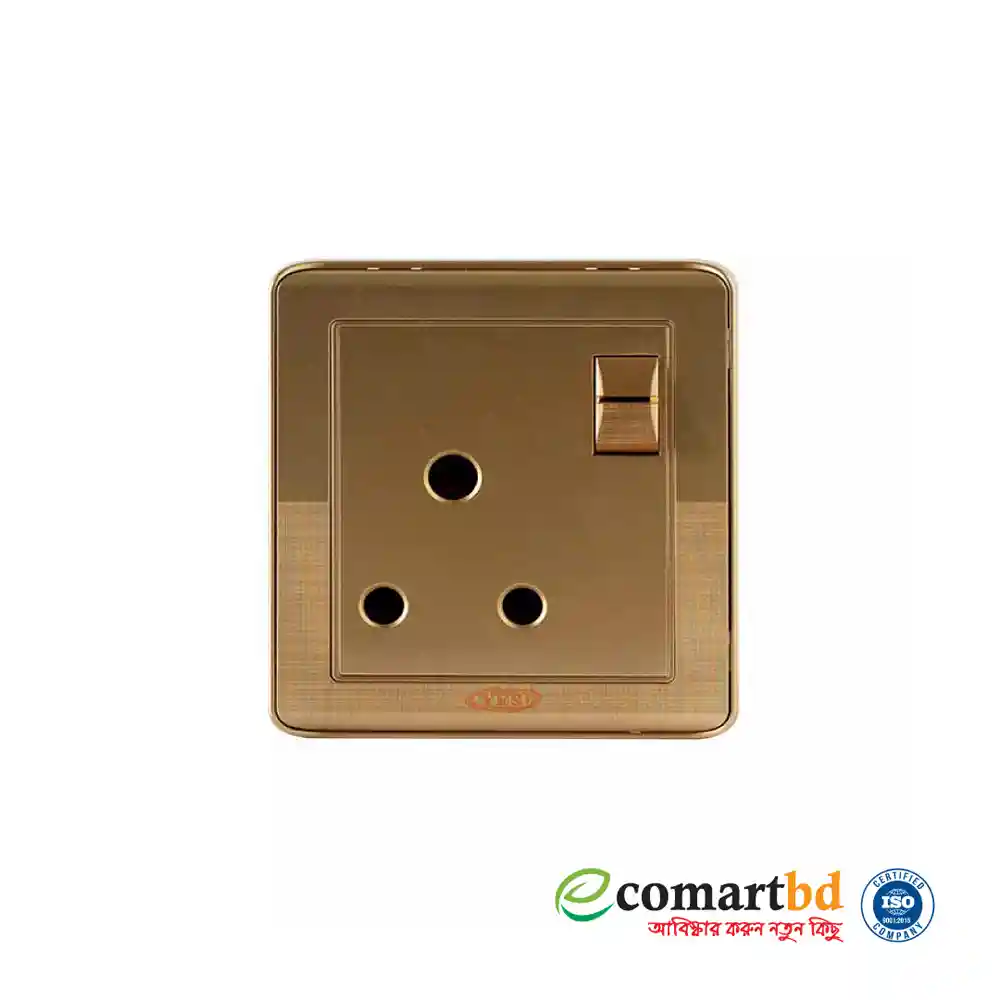 3 Pin Round AC Socket