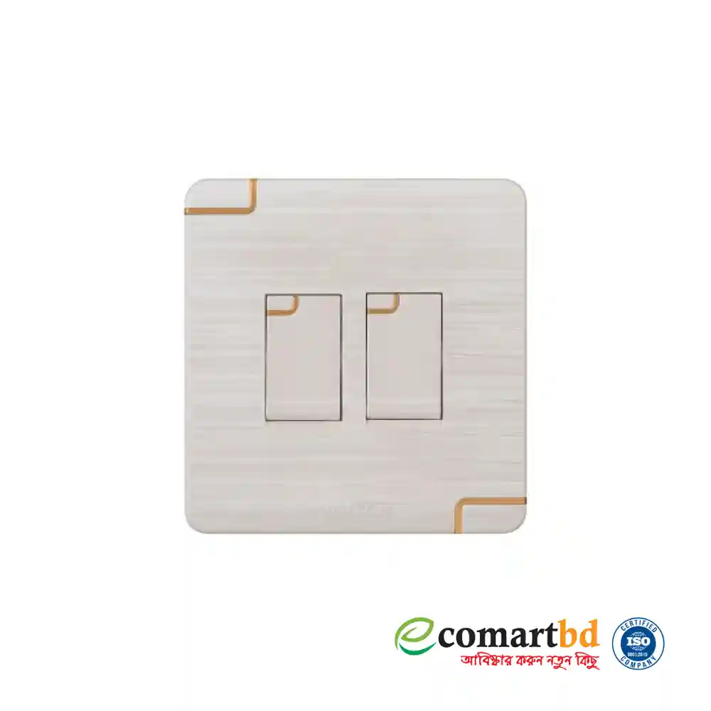 2 Gang 1 Way Switch (Walton Gang Switch)