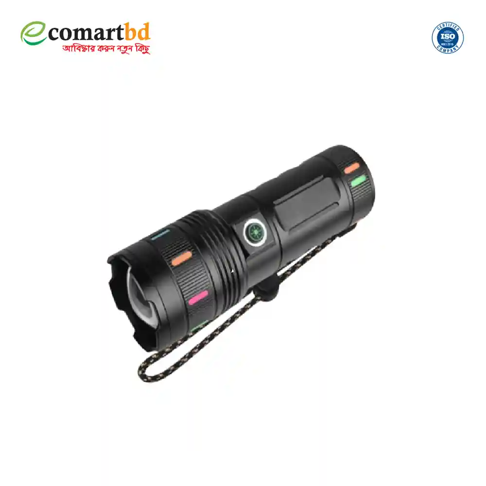 High-Power Rechargeable LED Flashlight/Torch