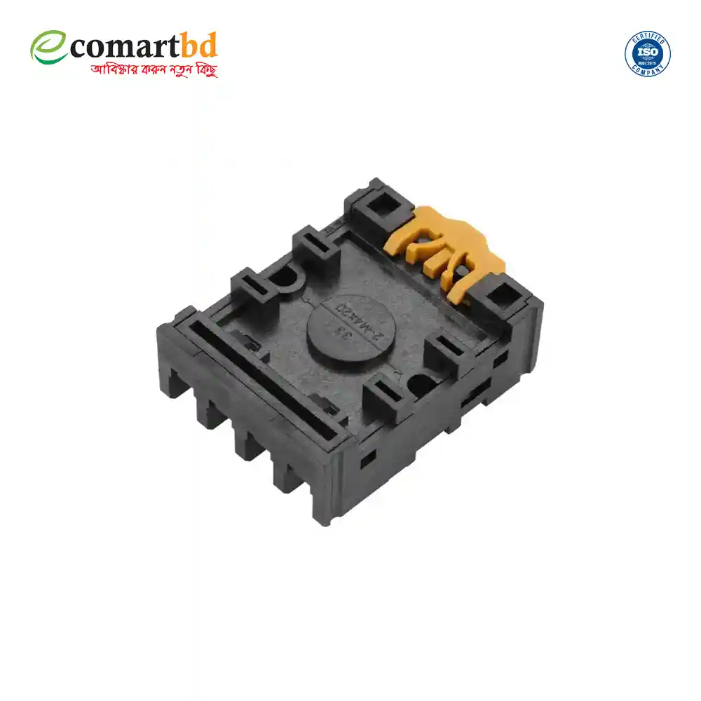 8-pin power relay base socket