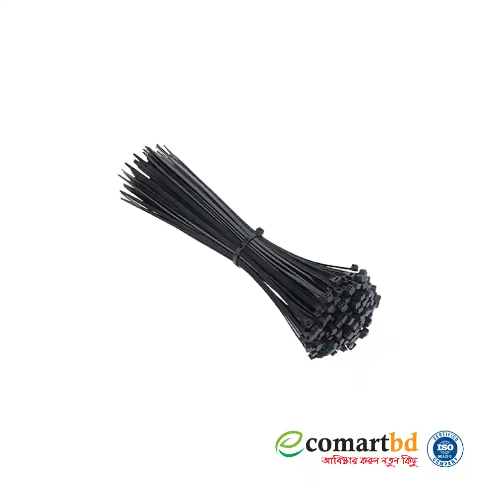 Electric Cable Tie 5*200mm-100 Pcs (Black)