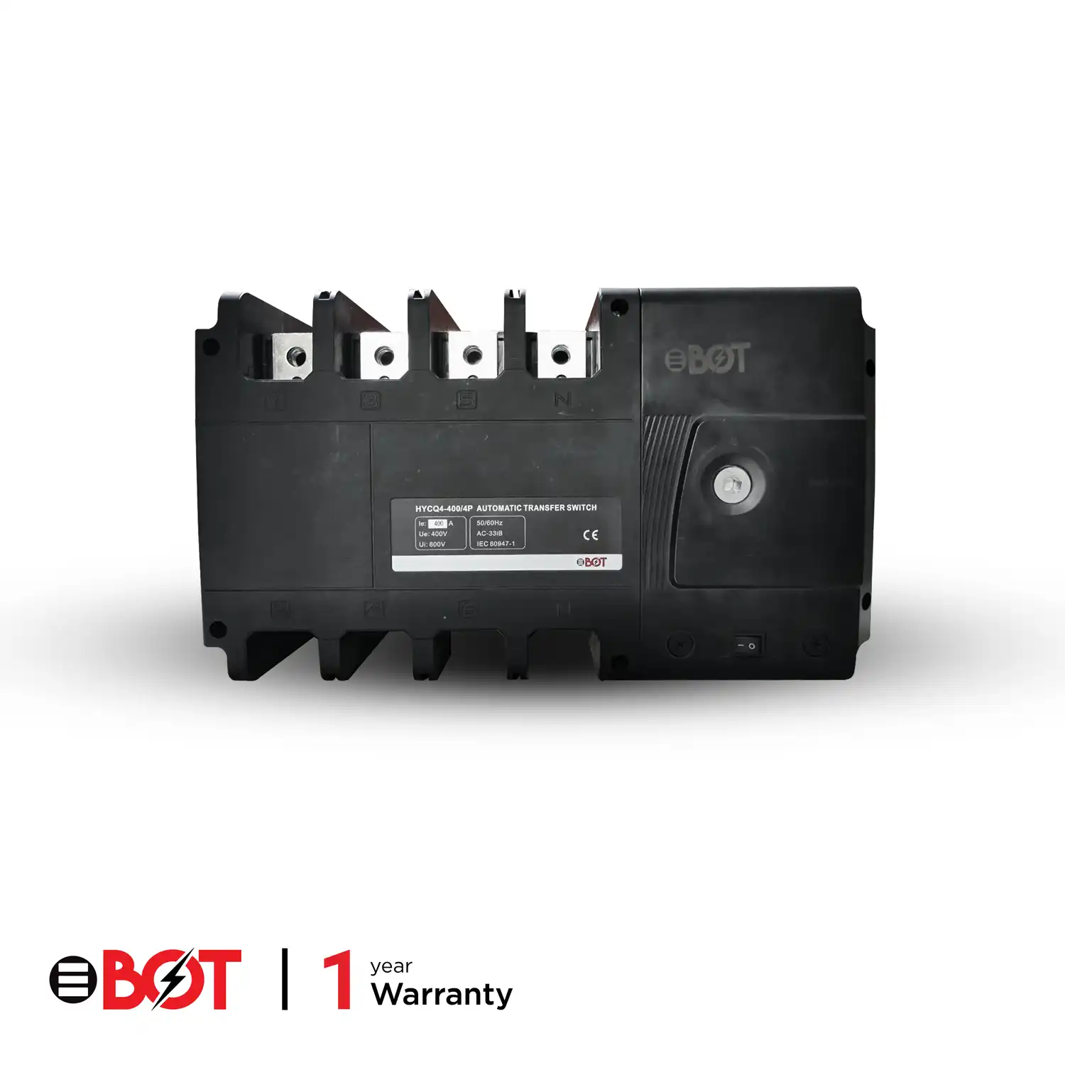 HYCQ4-400/4P Automatic Transfer Switch (4-pole, 400A)