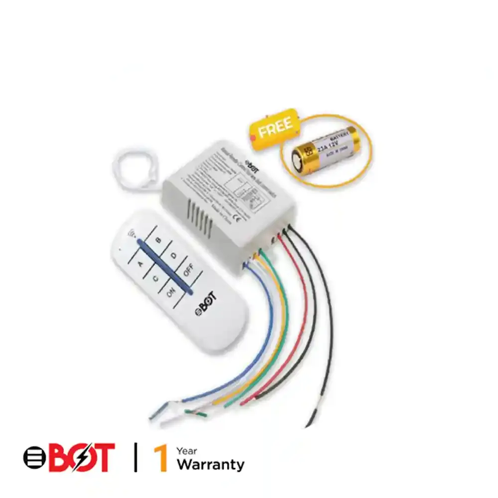 4 Channel Remote Control Switch