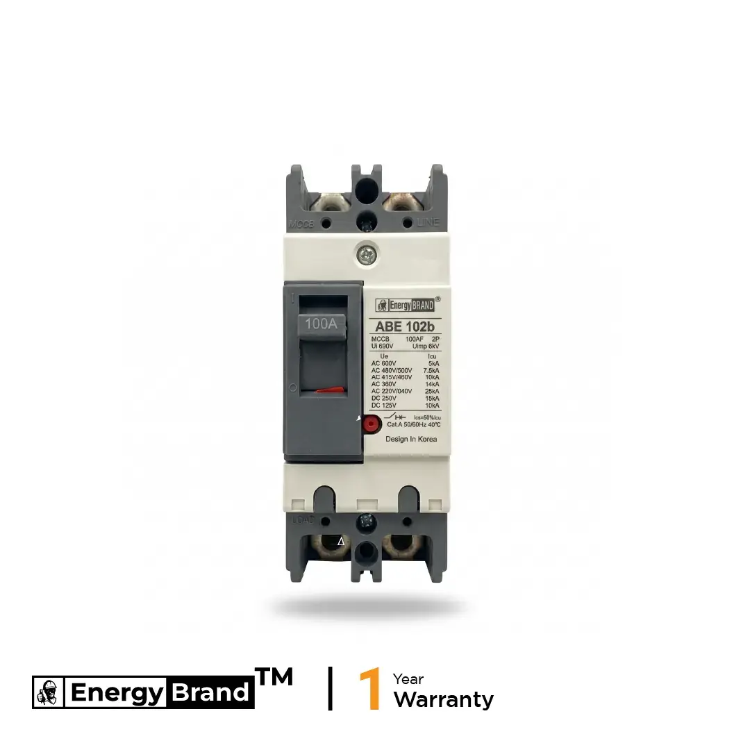 MCCB Energy Brand 2P 100A