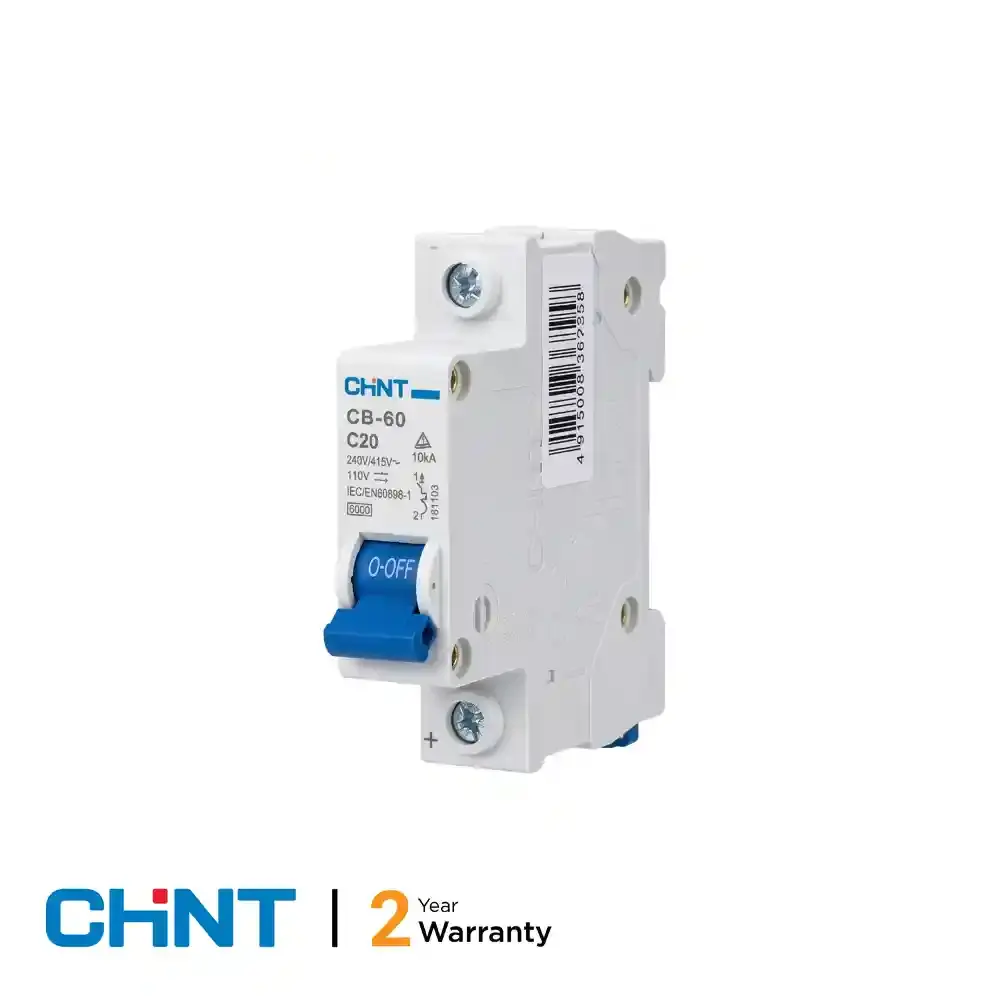 20A CHINT CB-60 DC MCB (Single Pole)