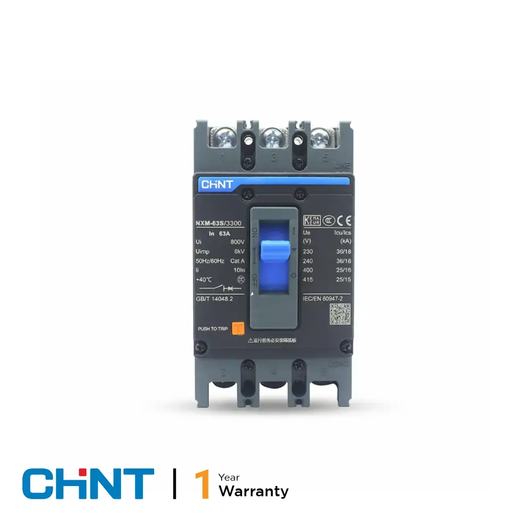 MCCB Chint 3P 63A