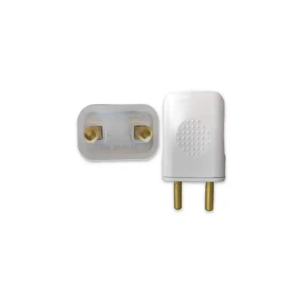 Two-Pin Electrical Plug