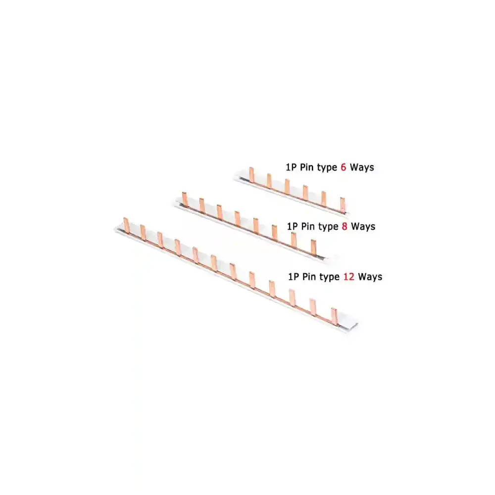 Copper Busbar Connector for Distribution Box PIN Type Single pole