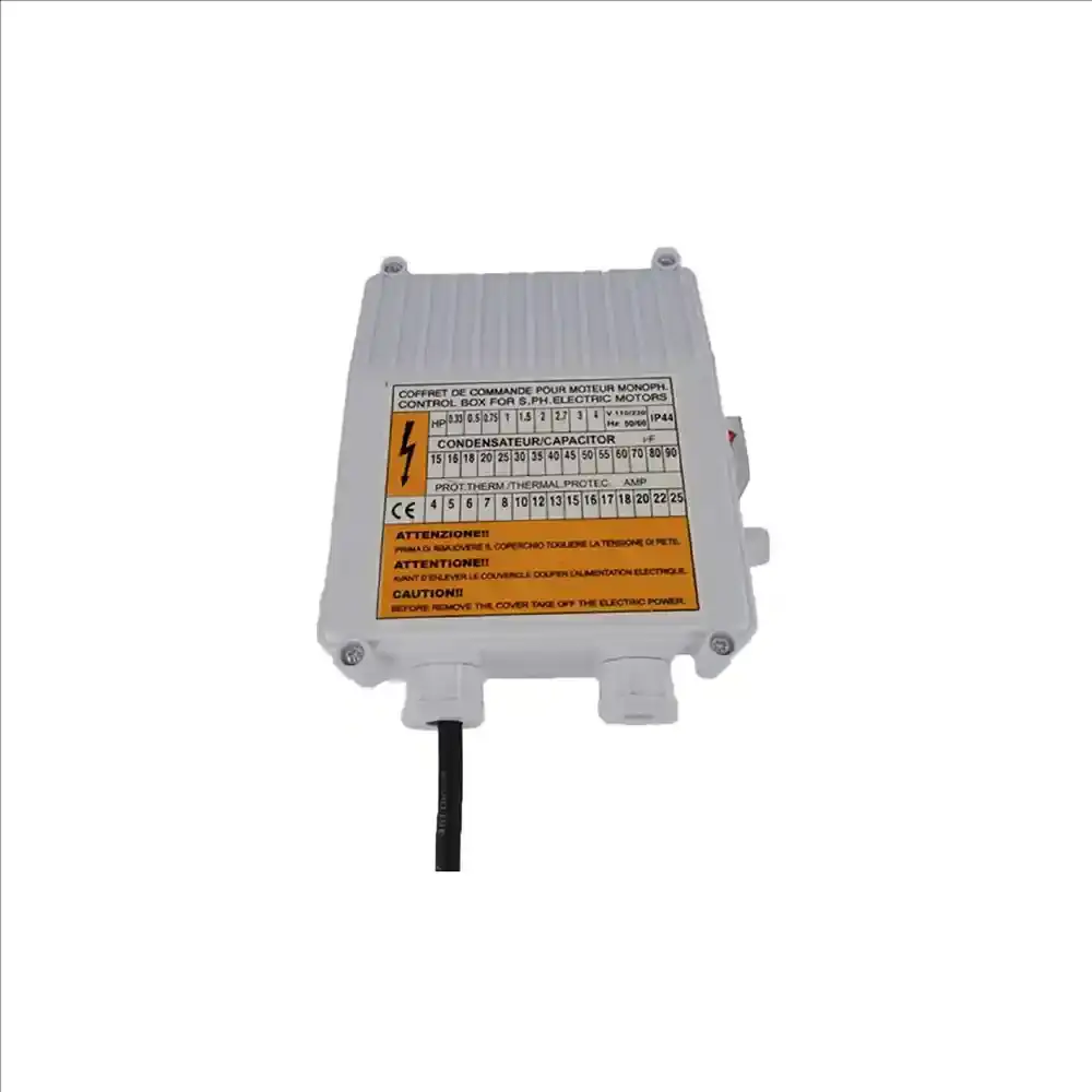 Motor Control Box 1.5 Hp