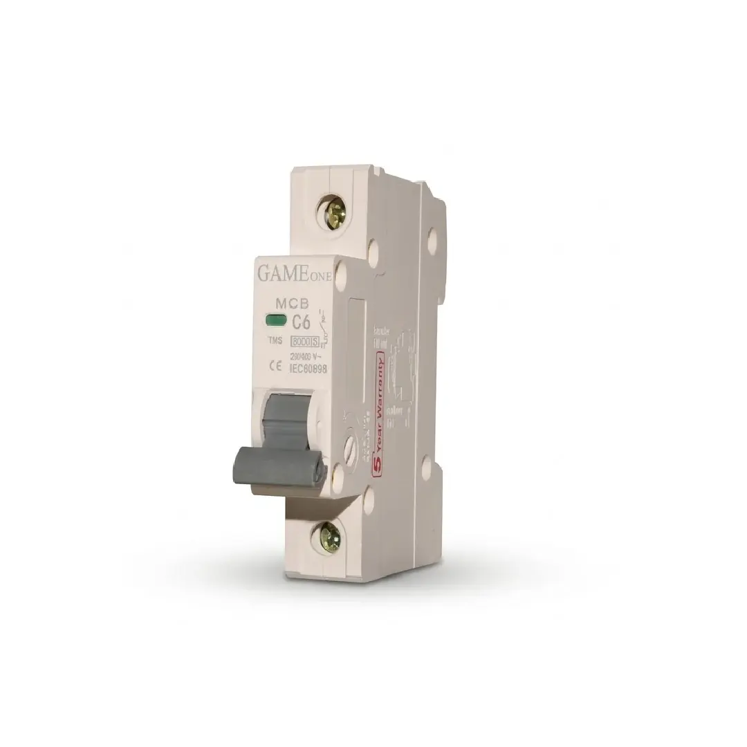 Miniature Circuit Breaker Single Pole 6A