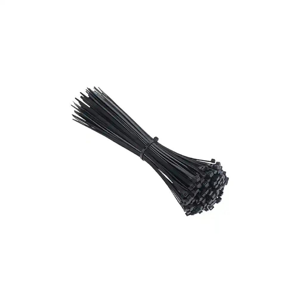 Electric Cable Tie 5*300mm-100 Pcs (Black)
