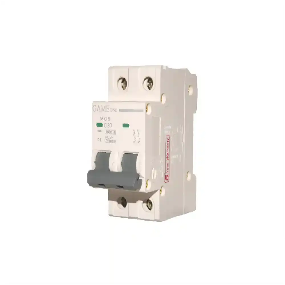 MCB Double Pole Circuit Breaker 20A