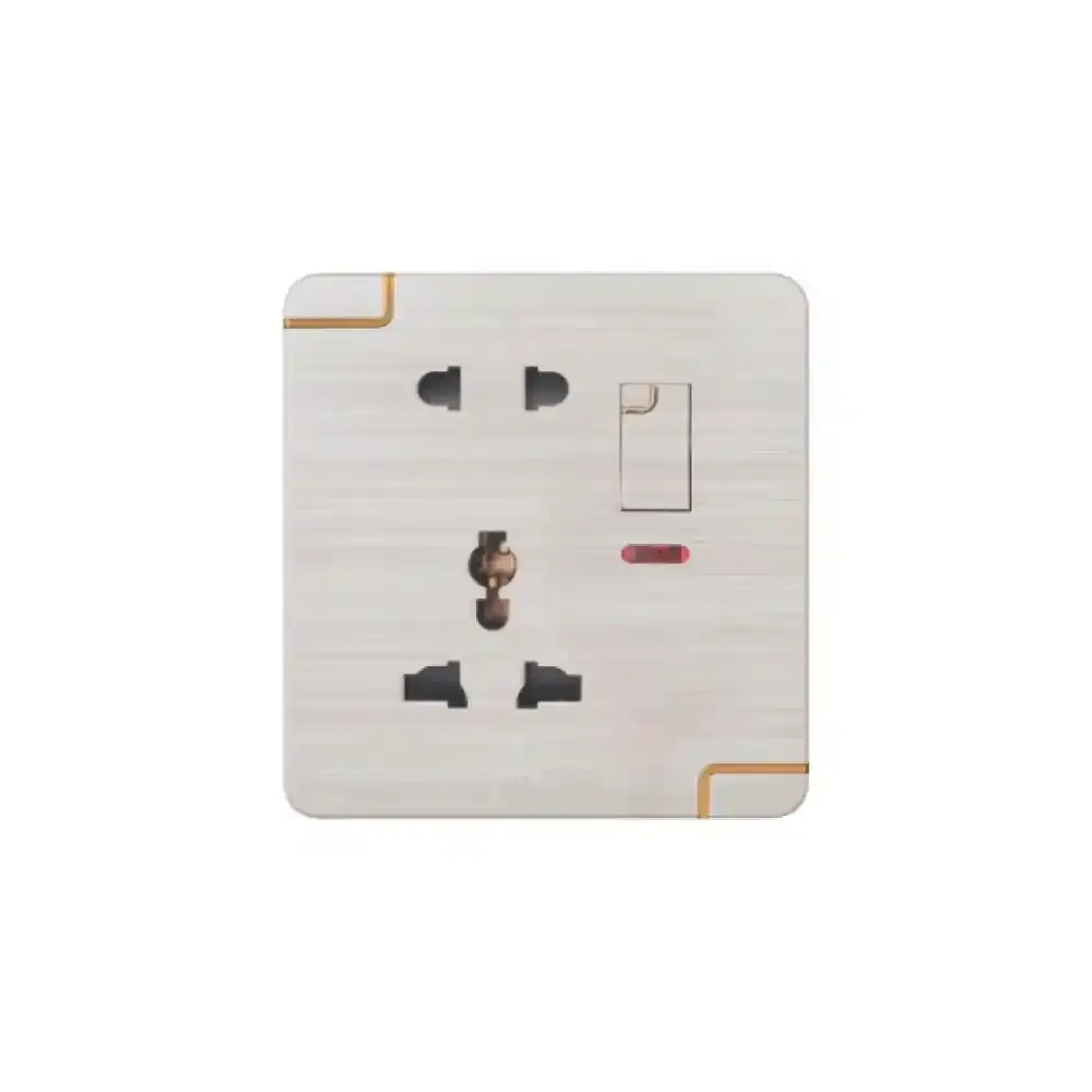 5 Pin Socket with Switch (Walton Gang Switch)
