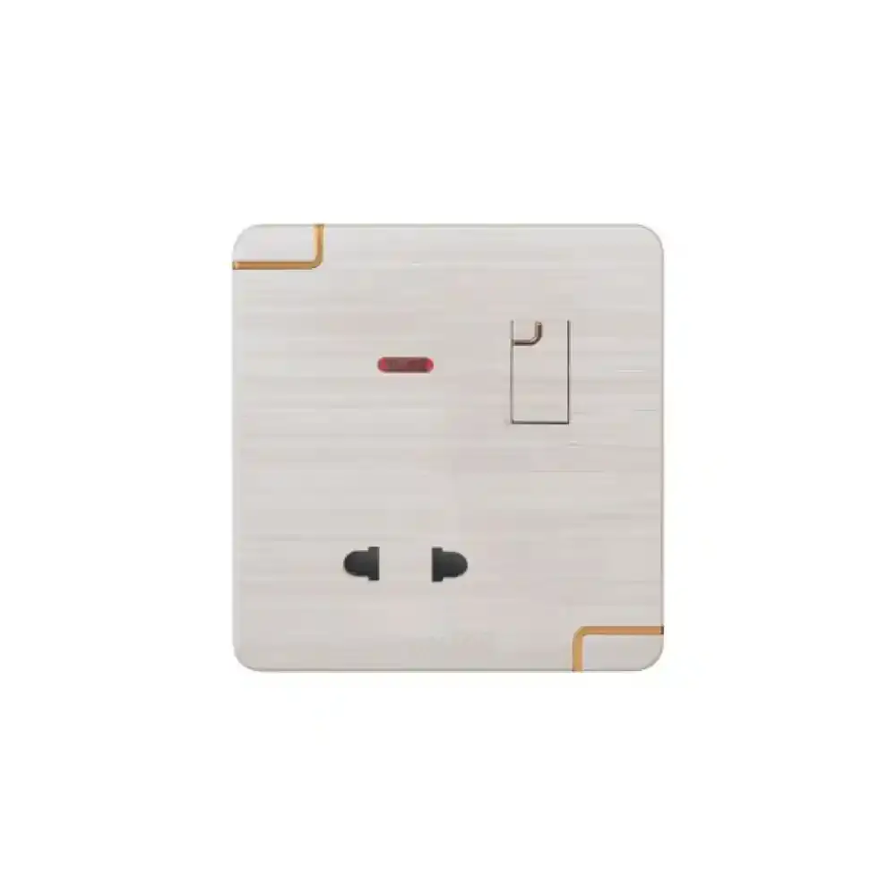 2 Pin Socket with Switch (Walton Gang Switch)