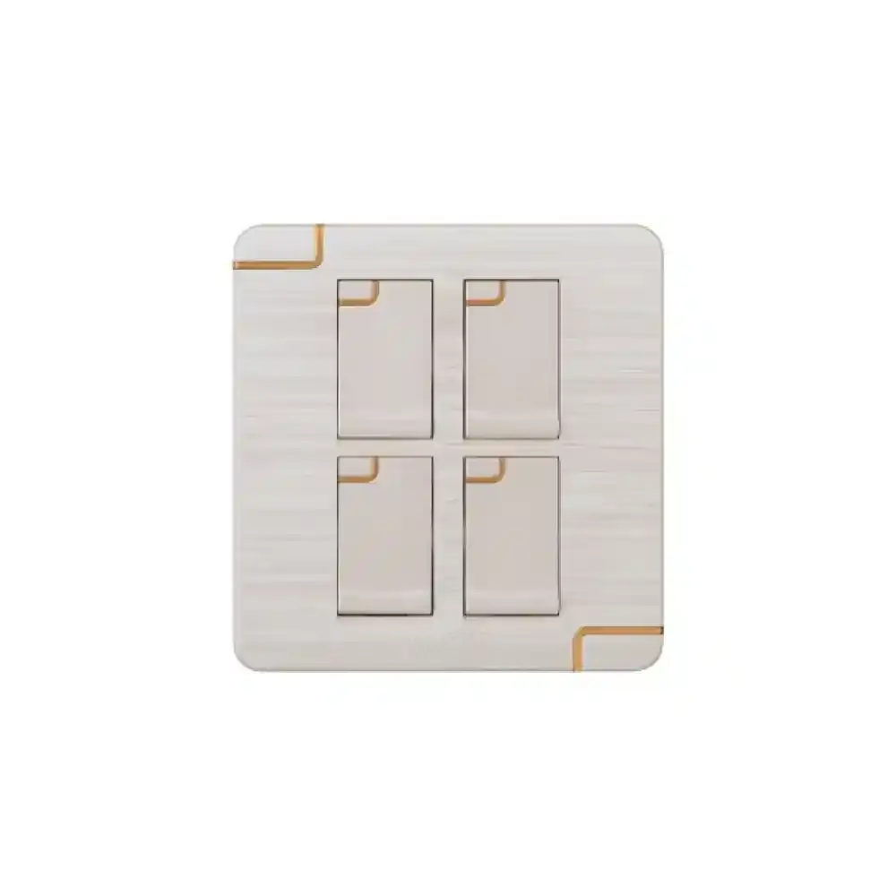 4 Gang 1 Way Switch (Walton Gang Switch)